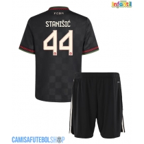 Camisa de time de futebol Bayern Munich Josip Stanisic #44 Replicas 3º Equipamento Infantil 2025-26 Manga Curta (+ Calças curtas)